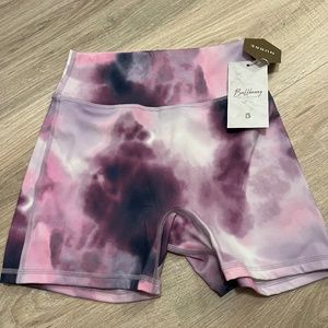 NWT Purple Swirl Small 4" Legacy Shorts Buffbunny